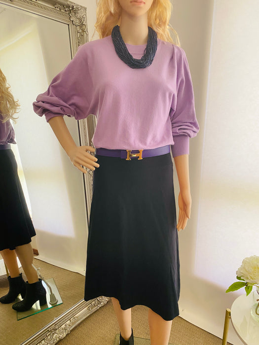 Rope Picnic Lilac/Black Knitted Dress