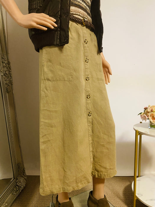 Rhythm Linen Long Skirt