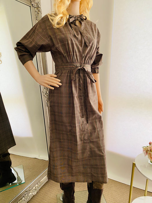 Luna Luna Chequered Long Dress