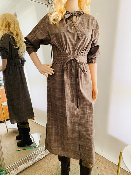 Luna Luna Chequered Long Dress