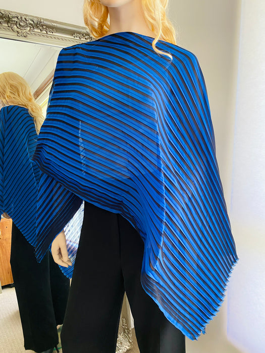 Carla Zampati Electric Pleats Poncho