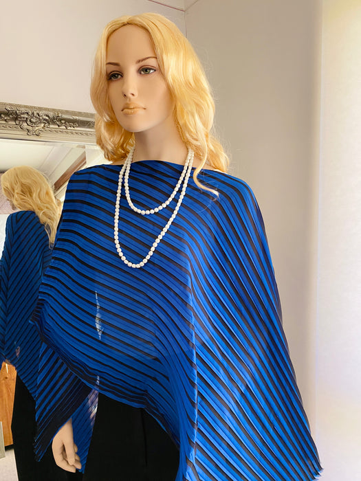 Carla Zampati Electric Pleats Poncho