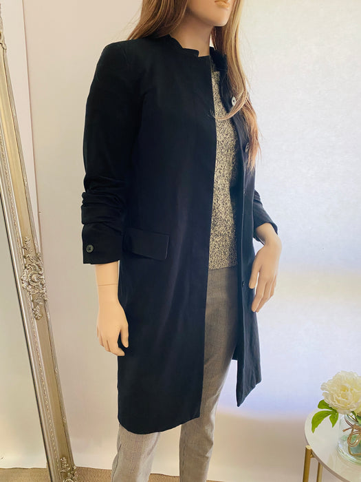 DKNY Black Overcoat