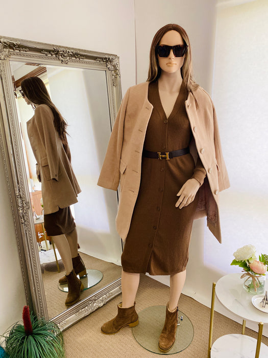 Rew de Rew Sandy Beige Coat