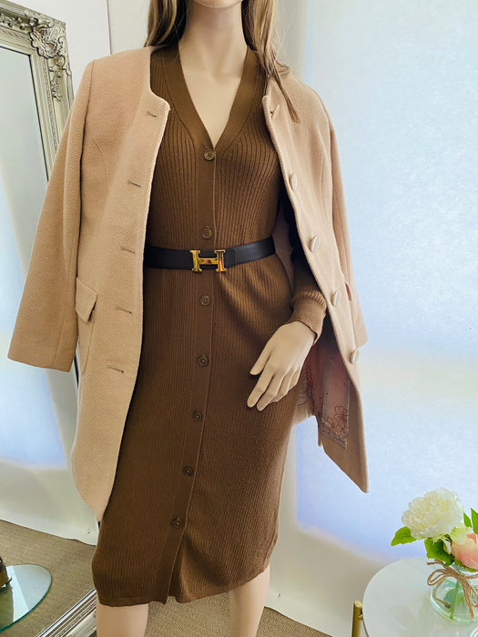 Rew de Rew Sandy Beige Coat