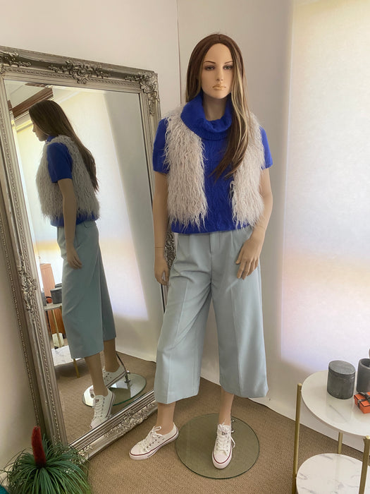 Marco Polo Azure Knitted Top