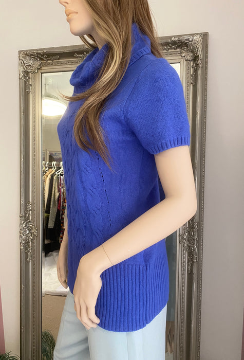 Marco Polo Azure Knitted Top