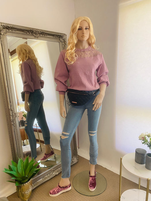 Ingni Pink Knitted Top