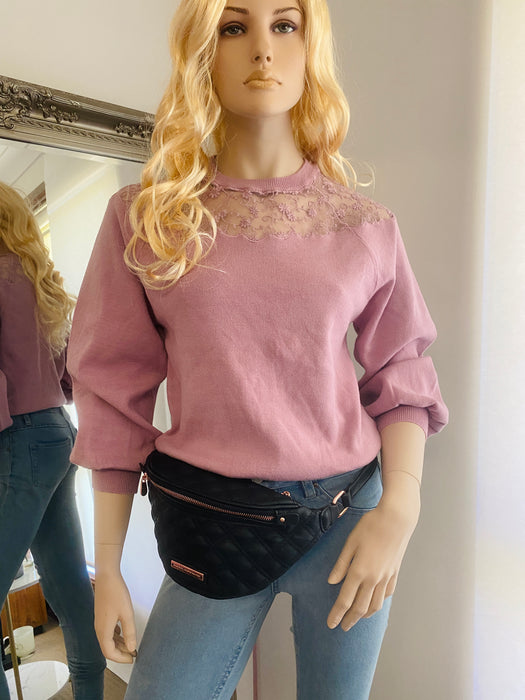 Ingni Pink Knitted Top