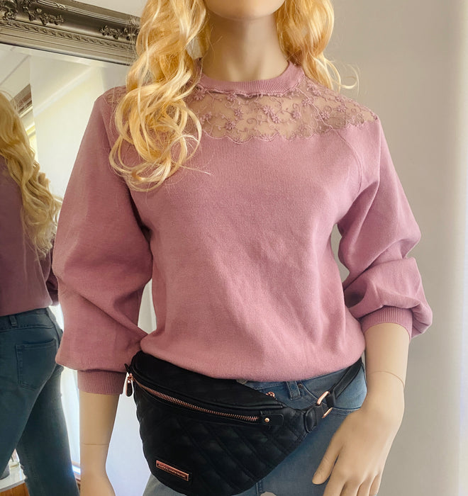 Ingni Pink Knitted Top