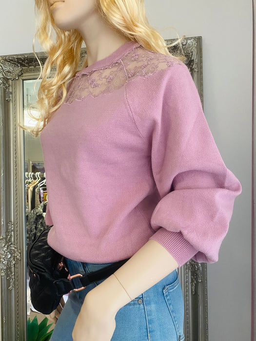 Ingni Pink Knitted Top