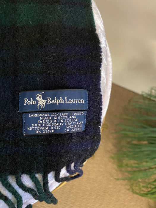 Ralph Lauren Classic Plaid Scarf