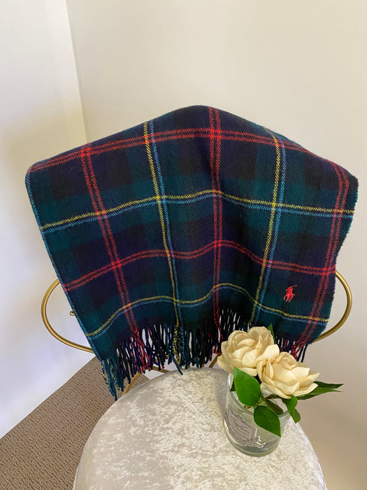 Ralph Lauren Large Plaid Scarf