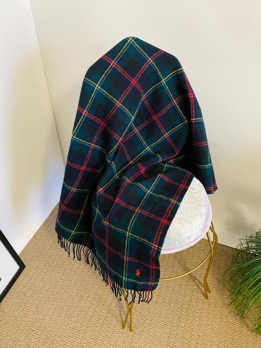 Ralph Lauren Large Plaid Scarf